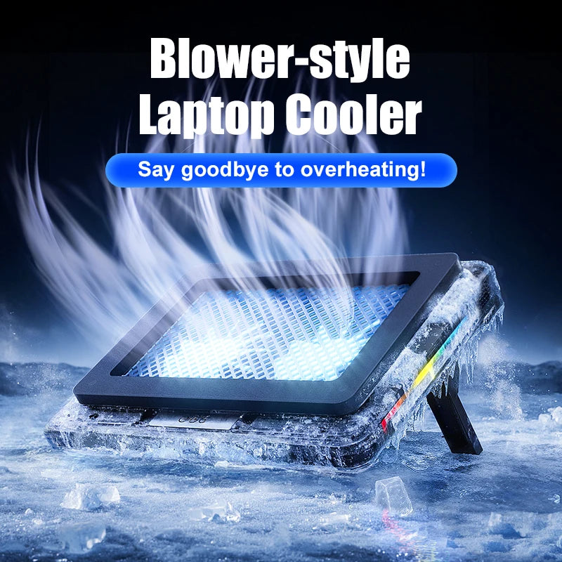 Laptop Cooler USB Charging with RGB Light