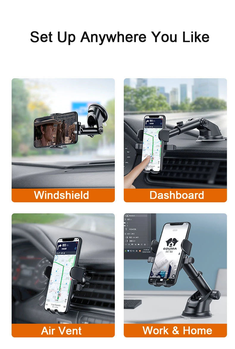 2023 NEW Universal Sucker Car Phone Holder
