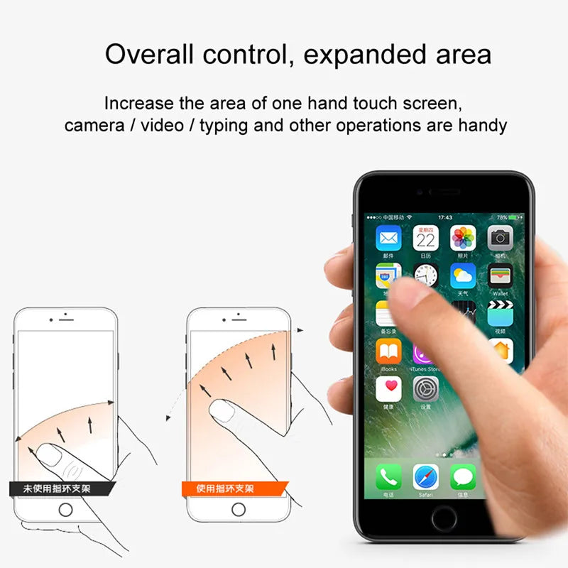 Mini 360 Degree Finger Ring Holder