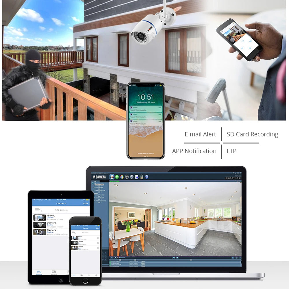 4MP 1080P IP Camera