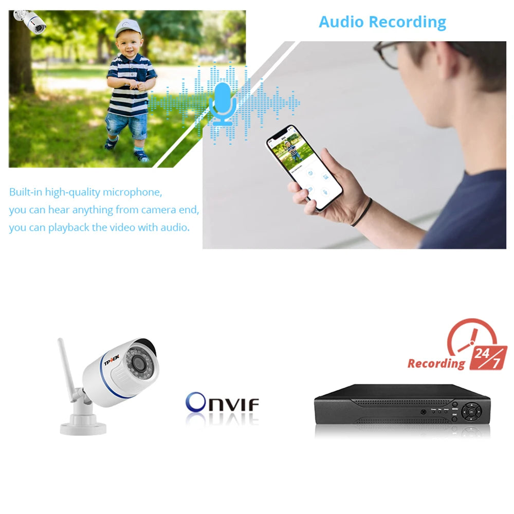 4MP 1080P IP Camera