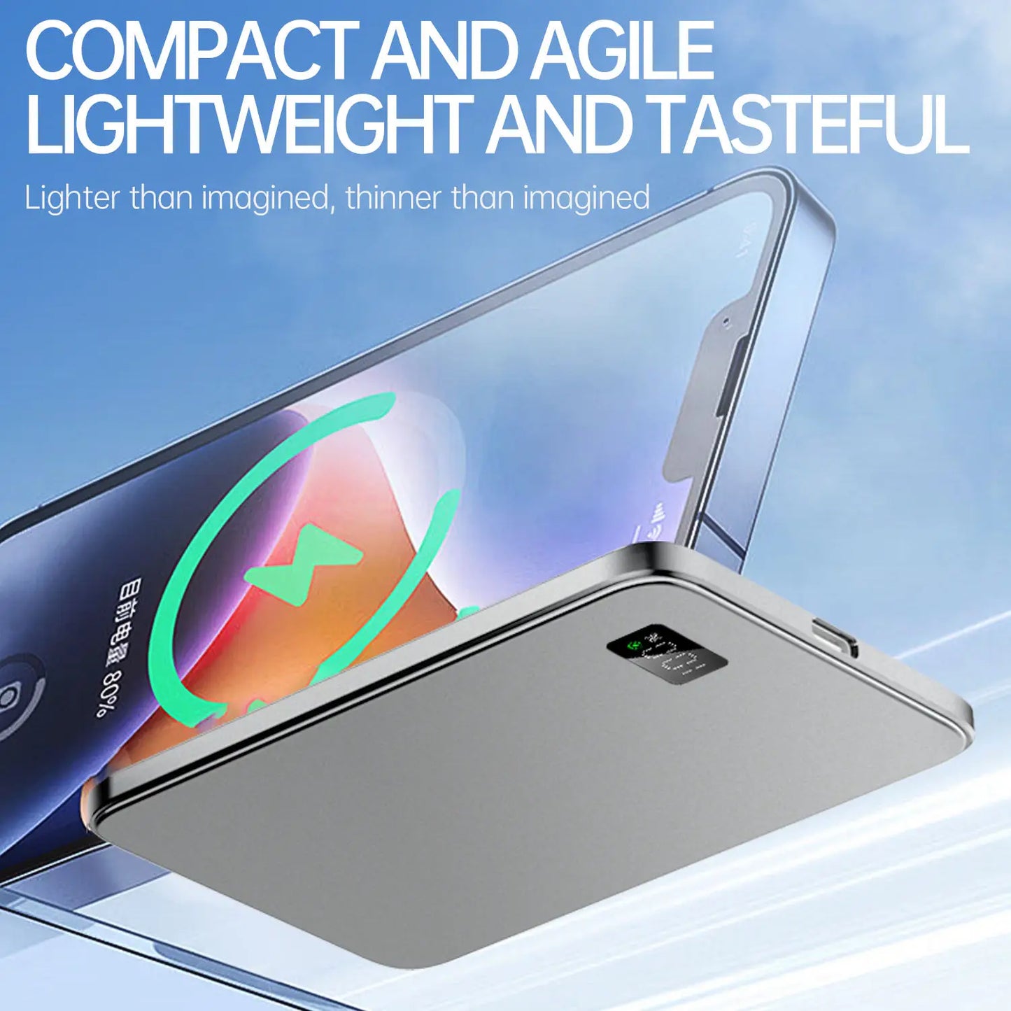 10000mAh Ultra Thin Power Bank for MagSafe
