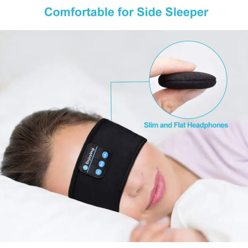 Sleep Mask Bluetooth Headphones Headband
