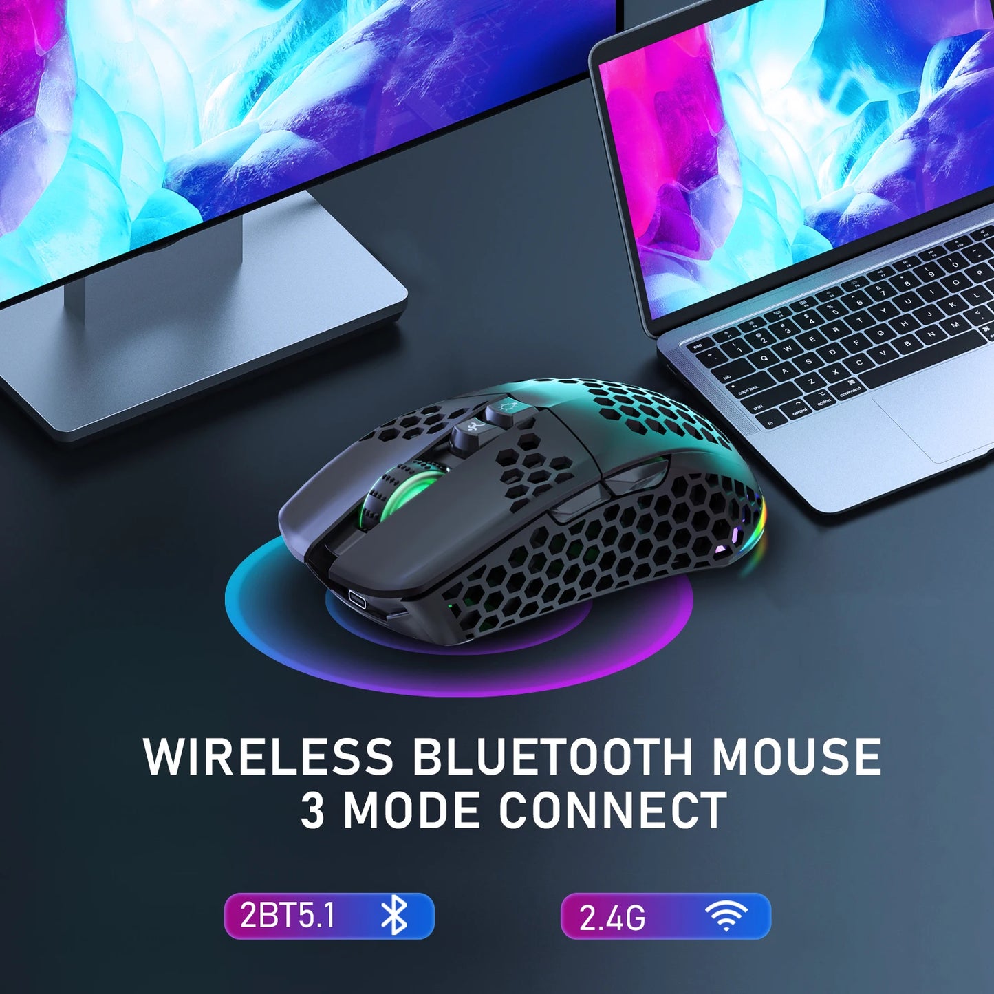 SOLAKAKA Wireless Gaming E-sports Mouse