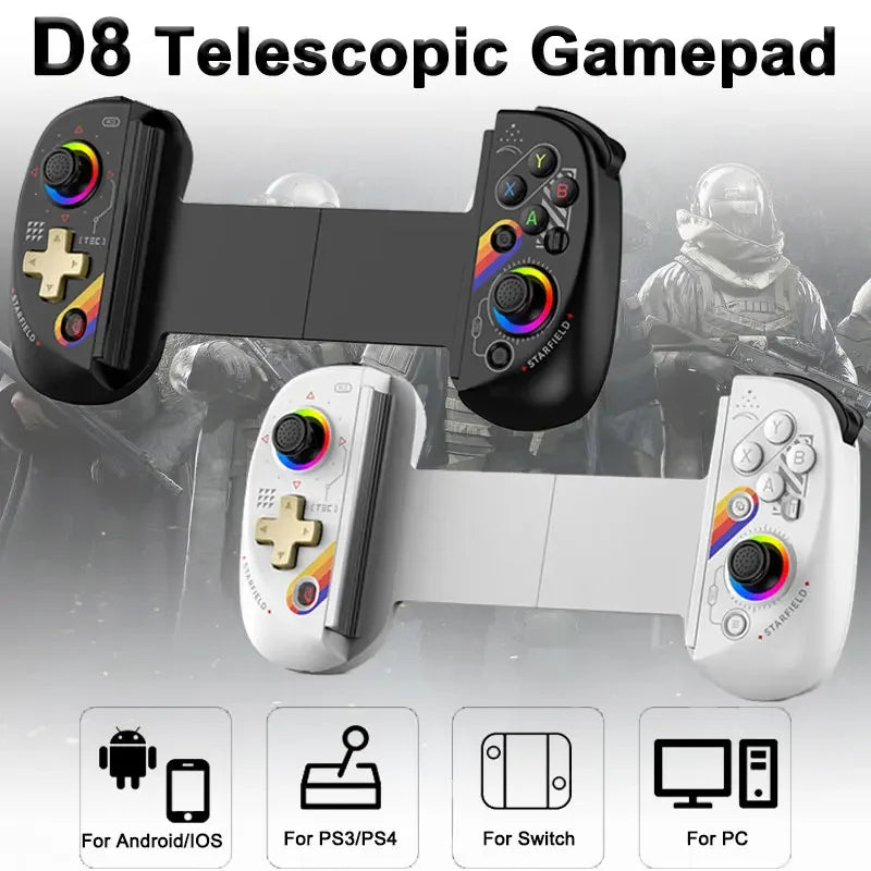 Hot Sale BSP D8 RGB Tablet Controller