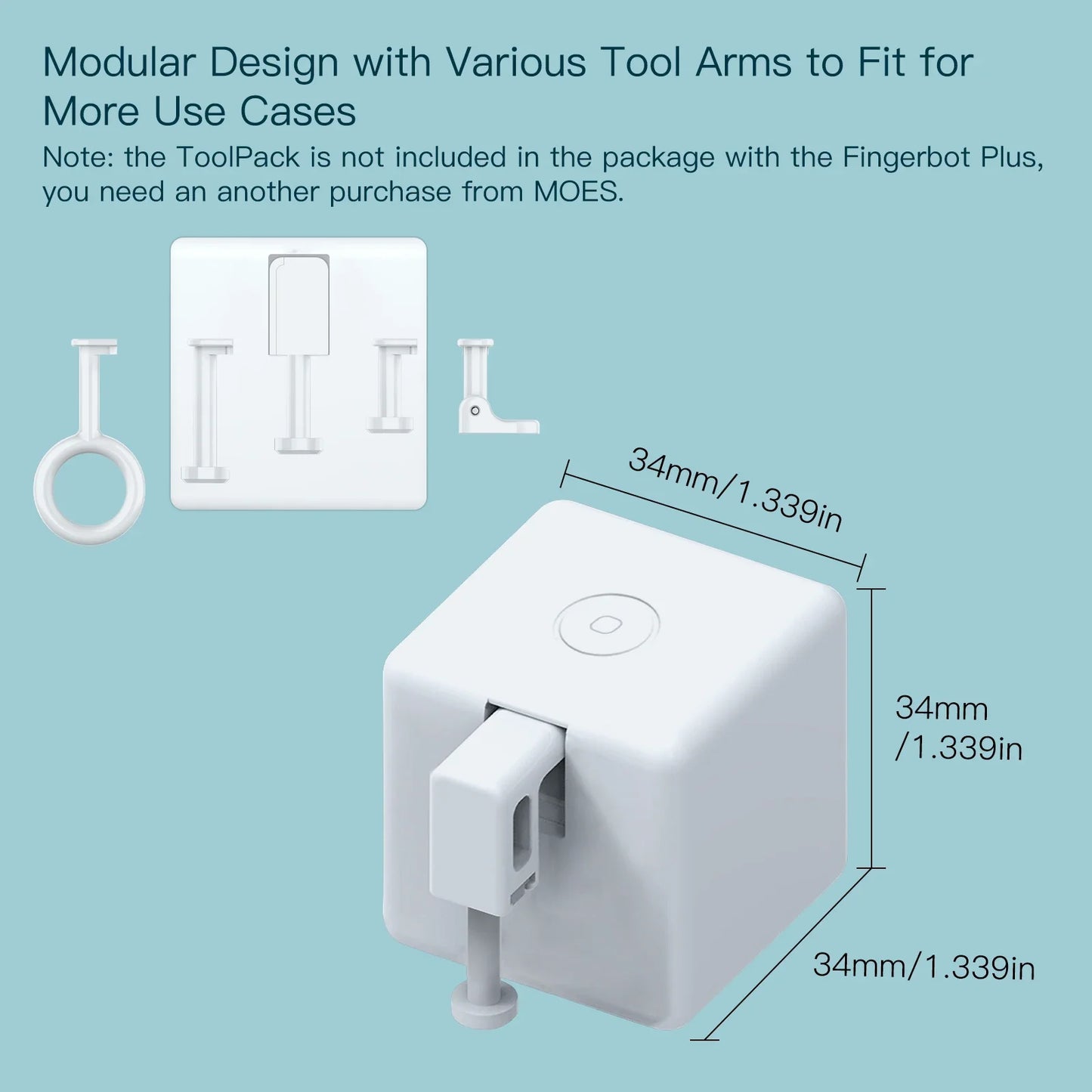 MOES ZigBee Tuya Fingerbot
