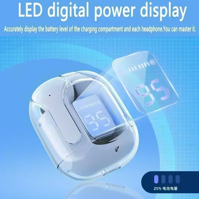 T2 Tws Wireless Transparent Headphones