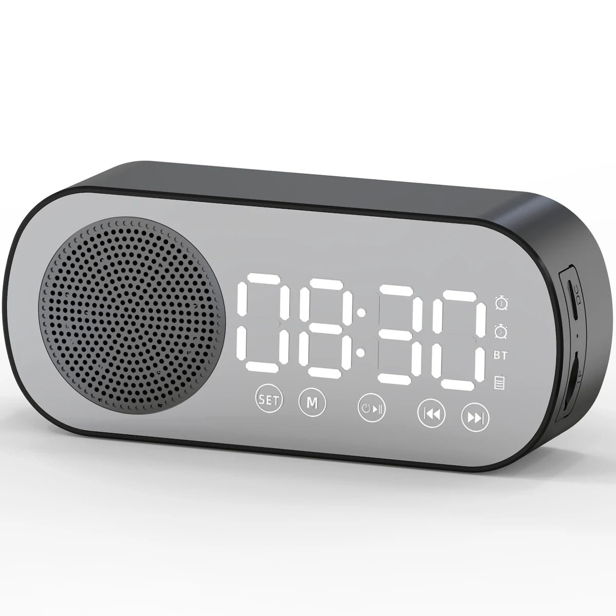 Digital Alarm Clock Bluetooth