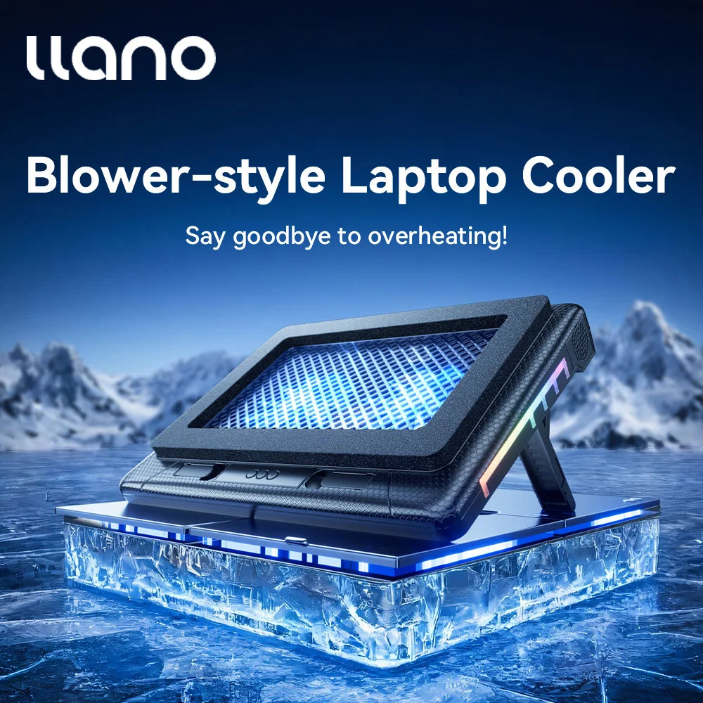 Laptop Cooler USB Charging with RGB Light