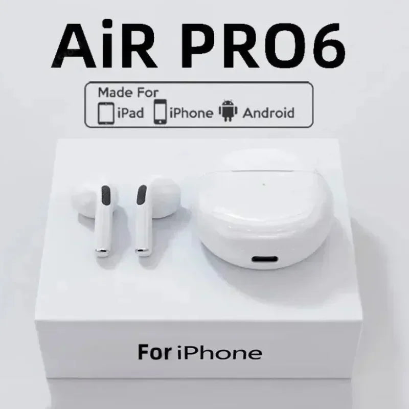 Pro 6 TWS Bluetooth Earphones