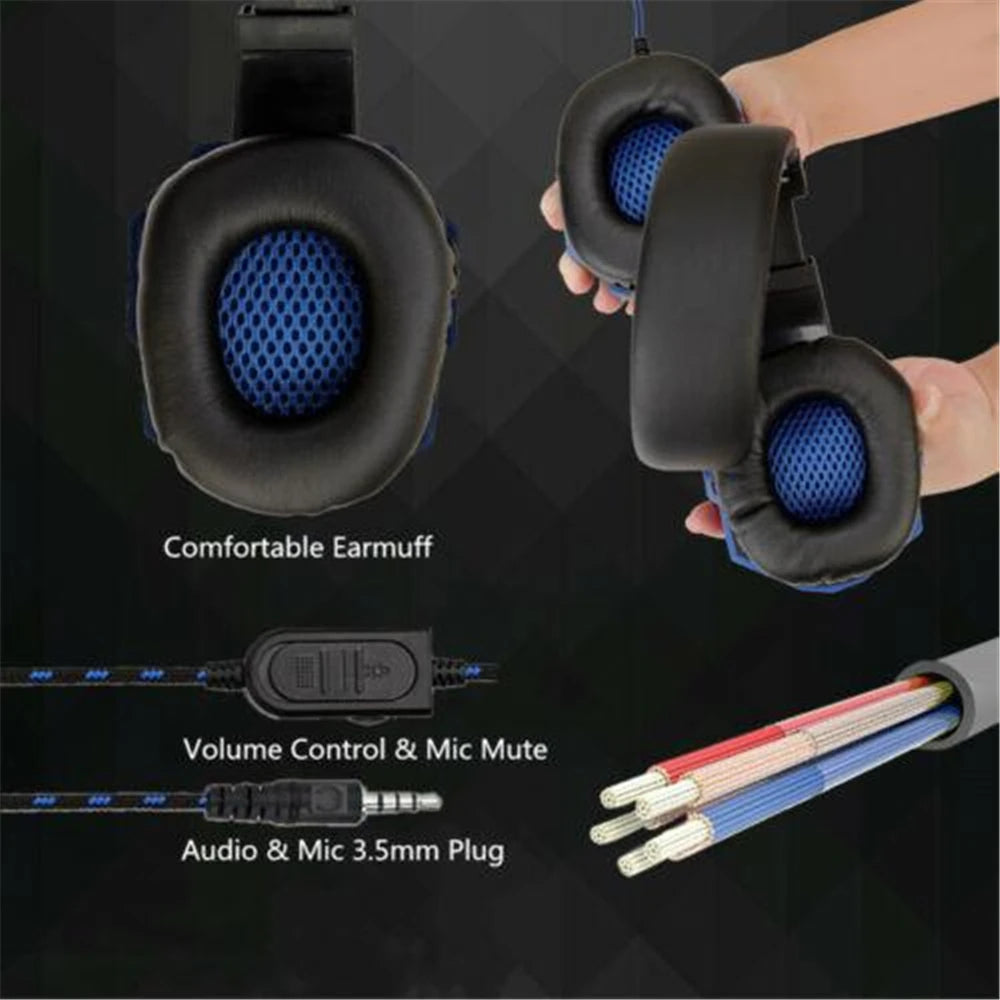 Wired PS4/PS5/Xbox/Smartphone/PC Headset