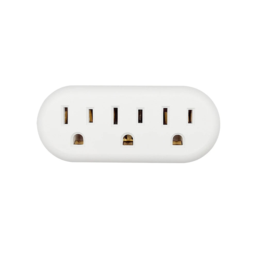 3-Outlet Wall Tap Adapter