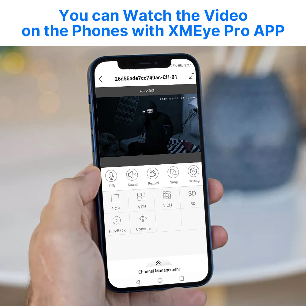 Hiseeu 5MP Audio IP Security Surveillance Camera
