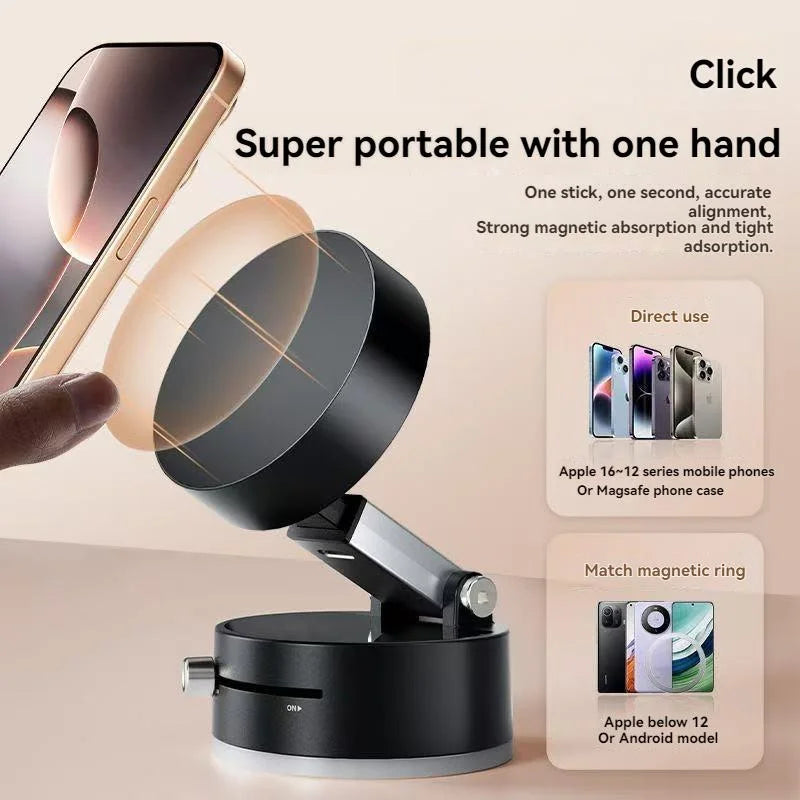A2 vacuum suction cup mobile phone holder