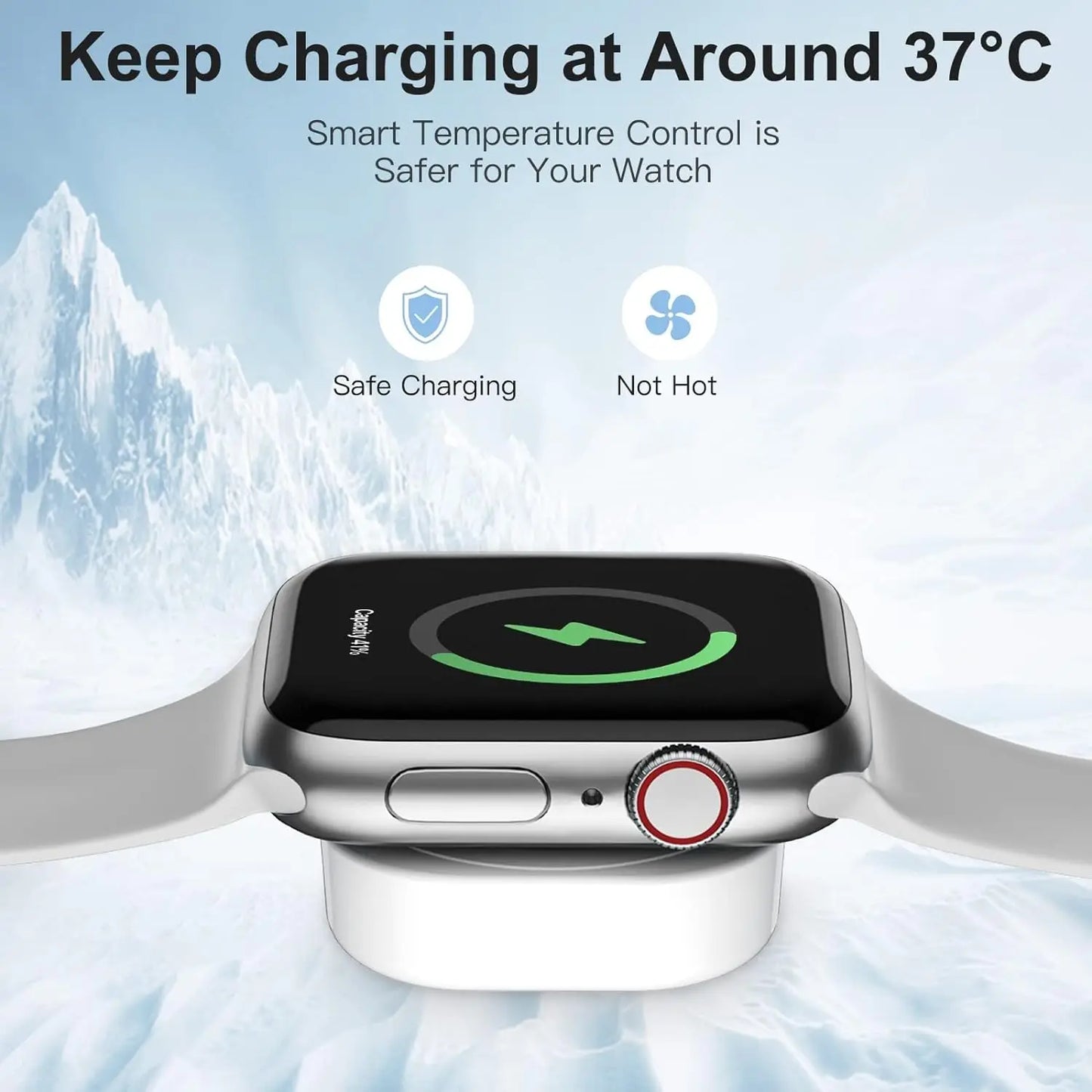 2024 Apple Watch Magnetic Wireless USB A Fast Charger for Apple Watch