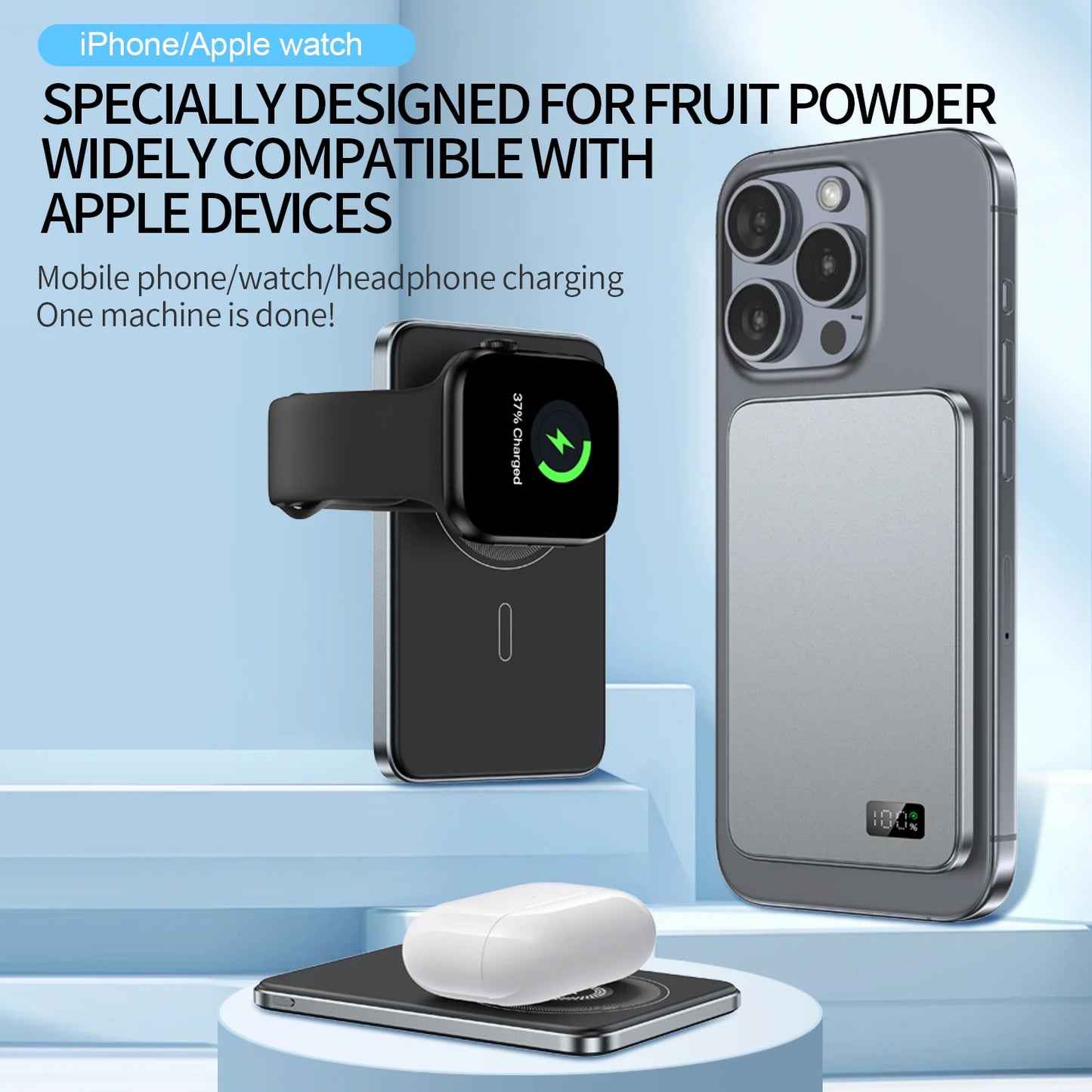 New Ultra thin Alloy Magnetic Power Bank
