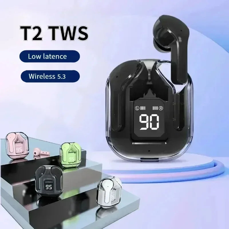 T2 Tws Wireless Transparent Headphones