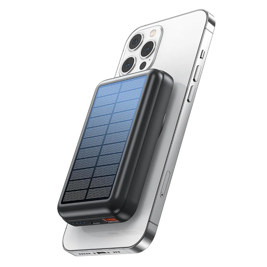 15W Solar Magnetic Power Bank 10000mAh