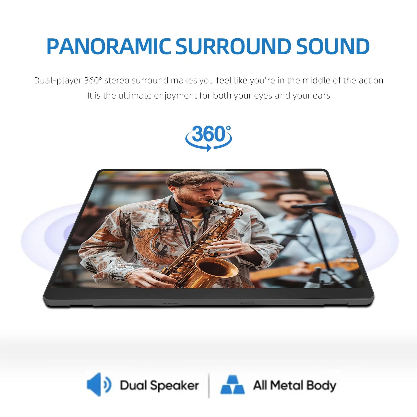 ZSUS 10.5-Inch Portable Monitor