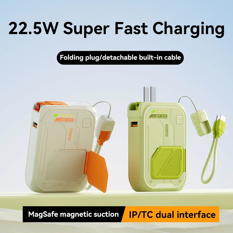 Magnetic Wireless Power Bank uper Fast Charging