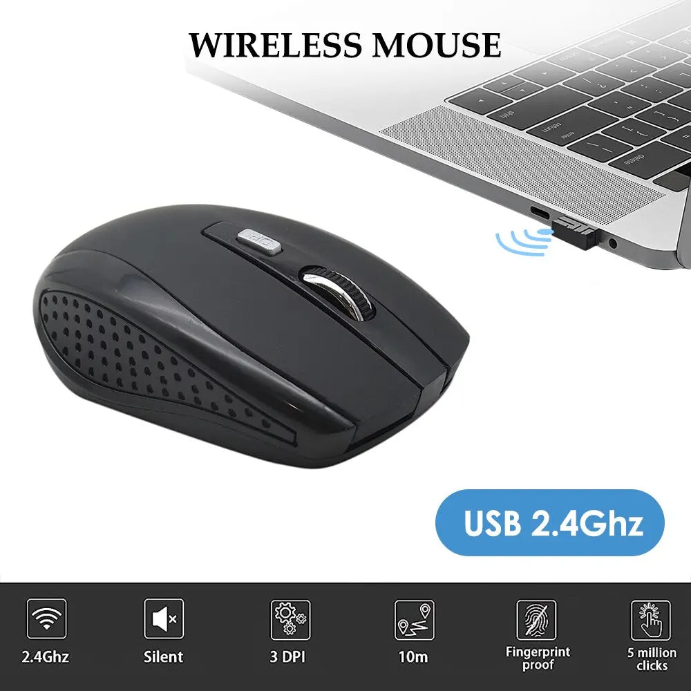Wireless Mouse Silent Mouse 2.4G