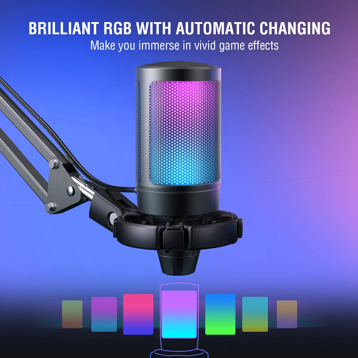 FIFINE USB Gaming Microphone Kit