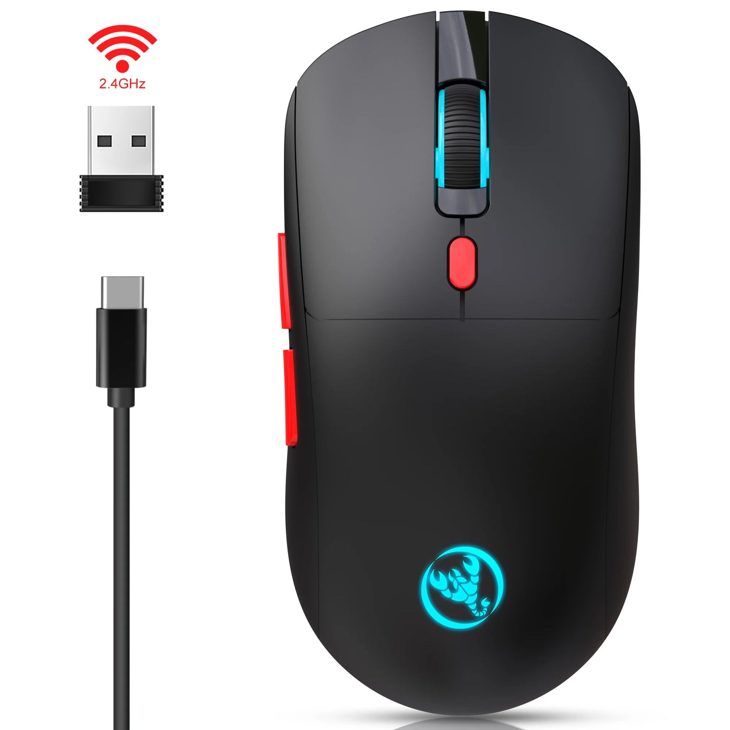 Rechargeable 2.4G USB Wireless Mouse