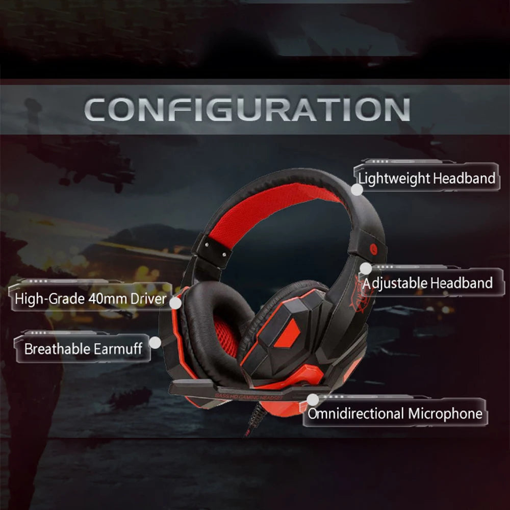 Wired PS4/PS5/Xbox/Smartphone/PC Headset