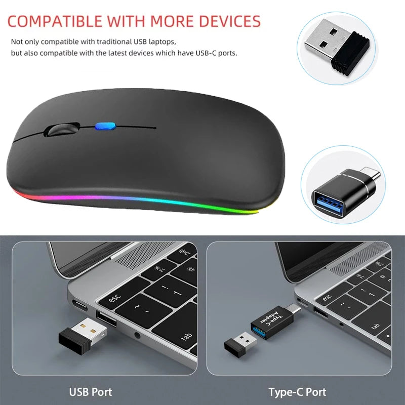 LED Wireless Mouse