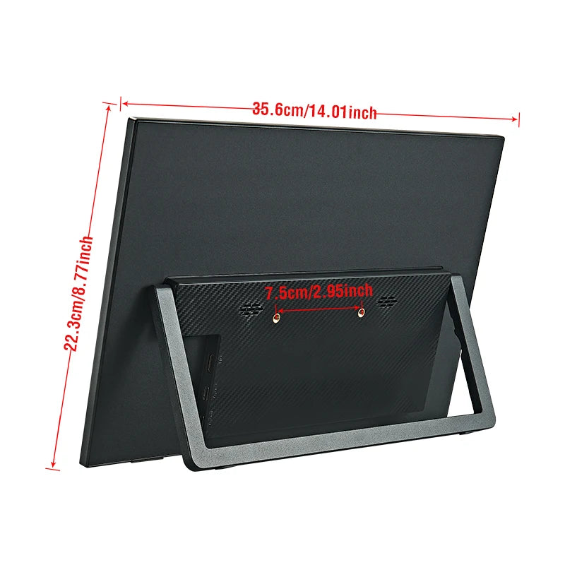 Anmite 15.6-Inch Portable Touch Monitor