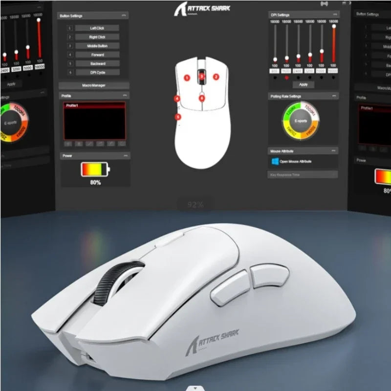 Attack Shark R1 Wireless Gamer Mouse