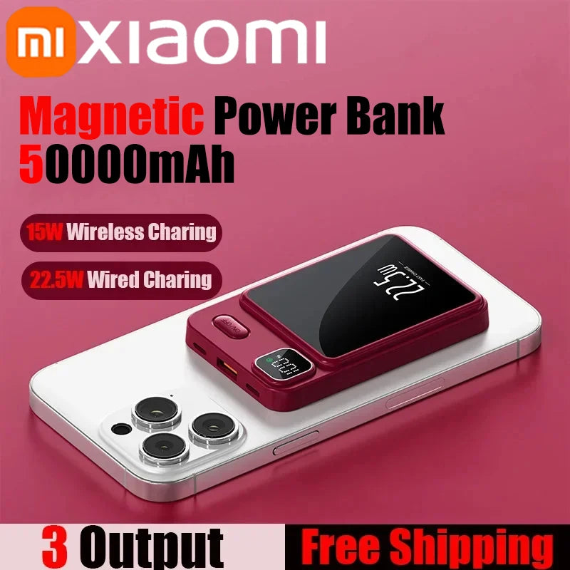 Xiaomi 50000mAh Magnetic Wireless Charger Power Bank