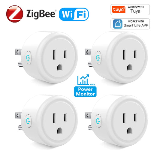 Tuya 16A Smart Plug Zigbee WiFi Socket
