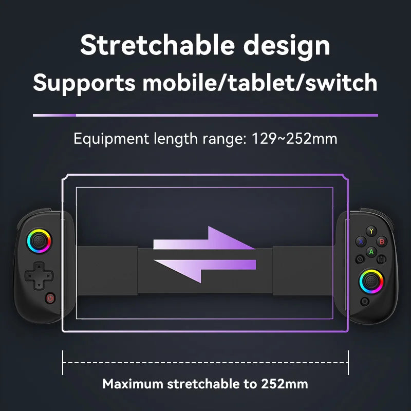 Hot Sale BSP D8 RGB Tablet Controller