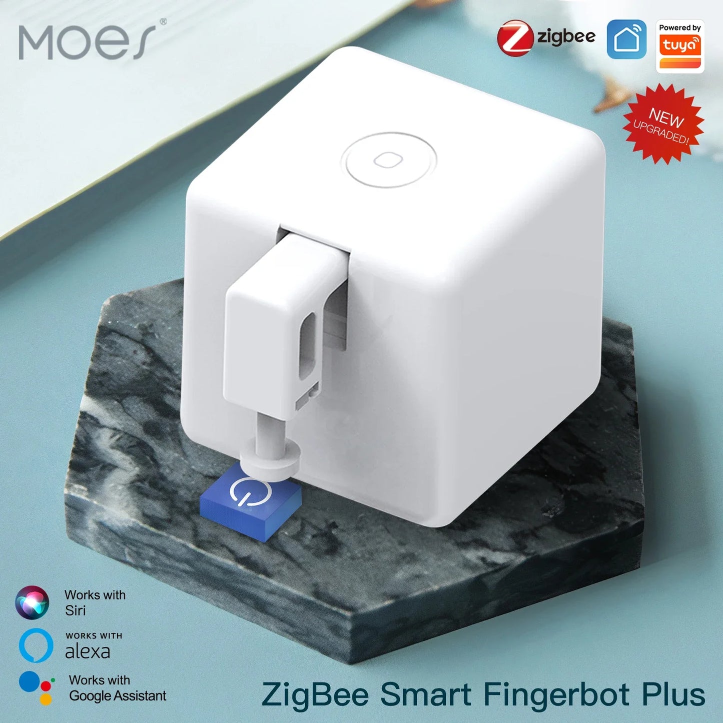 MOES ZigBee Tuya Fingerbot